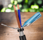 Shielded Pure Copper Wire Cable 2 & 3 Core Electrical Supplies  