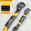 Snap N Grip 14-30 & 30-60mm Universal Open End Spanner tools  