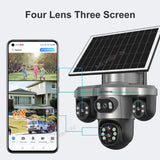 Solar Security Camera WI-FI Auto Tracking Security & Safety  