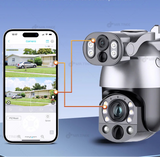 Solar Security Camera WIFI Human Tracking 50X Optical Zoom security systems  