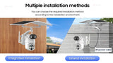 Solar Security Camera WIFI Human Tracking 50X Optical Zoom security systems  