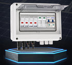 Solar photovoltaic PV Combiner Box With Lightning Protection 2 in 1 out electrical supplys  