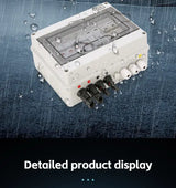 Solar photovoltaic PV Combiner Box With Lightning Protection 2 in 1 out electrical supplys  