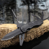 Stainless Steel 18 in 1 Multi Tool Knife Aluminum Handle tools  