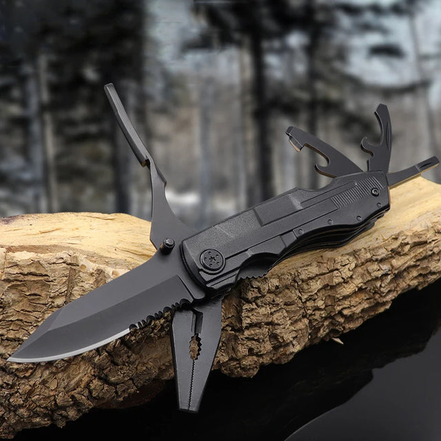 Stainless Steel 18 in 1 Multi Tool Knife Aluminum Handle tools  