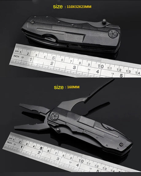 Stainless Steel 18 in 1 Multi Tool Knife Aluminum Handle tools  