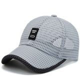 Summer Women Men Mesh Baseball Cap hats  