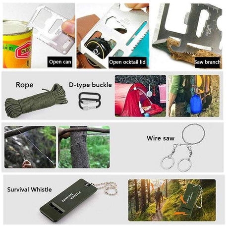 Survival First Aid Kit Survival set Molle survival  