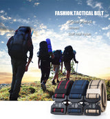 Tactical Belt Strong 1200D Real Nylon Quick Release Outdoor Clothing  