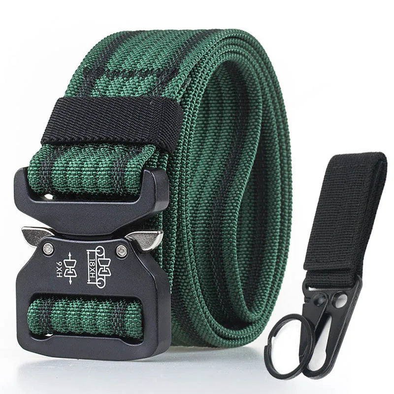 Tactical Belt Strong 1200D Real Nylon Quick Release Outdoor Clothing  