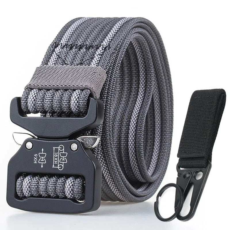 Tactical Belt Strong 1200D Real Nylon Quick Release Outdoor Clothing  