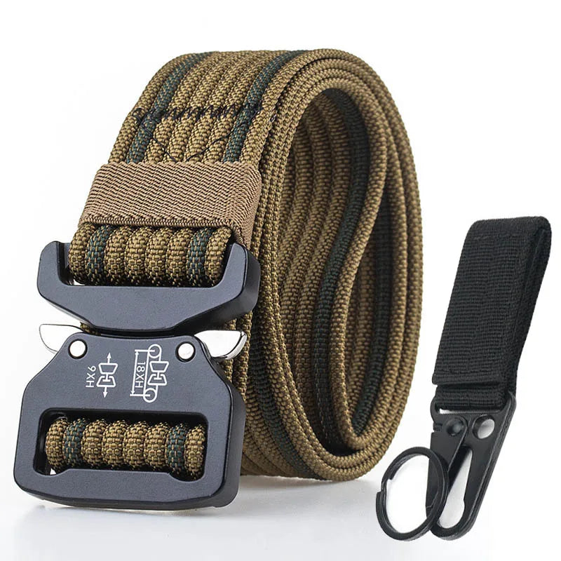 Tactical Belt Strong 1200D Real Nylon Quick Release Outdoor Clothing  