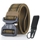 Tactical Belt Strong 1200D Real Nylon Quick Release Outdoor Clothing  