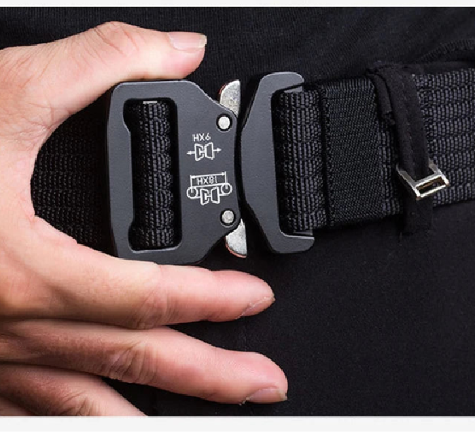 Tactical Belt Strong 1200D Real Nylon Quick Release Outdoor Clothing  