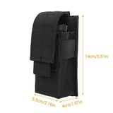 Tactical Pouch Torch Knife Holster Molle Accessories  