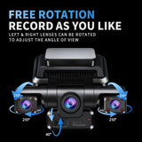 TiESFONG i7pro 360° Dash Camera Surveillance 24H Monitoring Smart Technology  