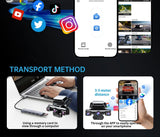 TiESFONG i7pro 360° Dash Camera Surveillance 24H Monitoring Smart Technology  