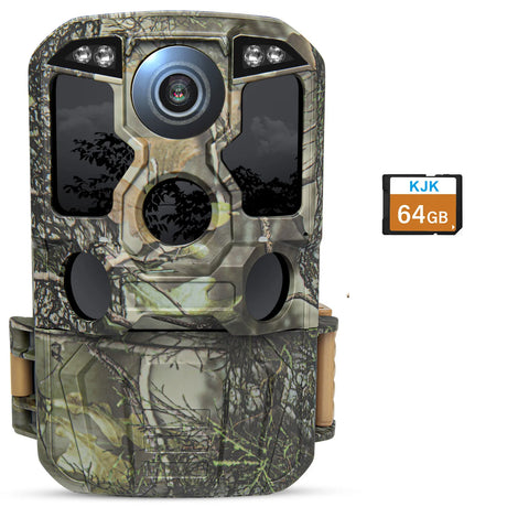 Trail Camera Wi-Fi 4K 48MP Night Vision 0.05s Motion Activated Security Cameras  