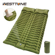 Ultra-Light Self-Inflating Double Mattress with Pillow Air Bed Camping Equipment  