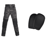 Tactical Uniform Pants and Shirt with Pads Outdoor Clothing BushLine CP Shirts with Pads S-(50-60KG) 