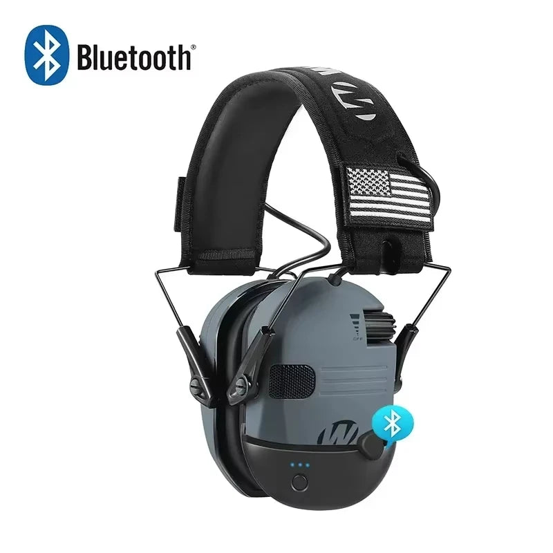 Walker Bluetooth Voice Amp Noise Reduction Hearing Protection Ear Muffs Hi-Vis & Safety  
