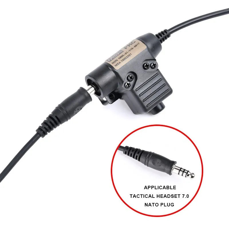 Walker U94 PTT 7.0 Plug Headset Adapters Eyes Ears & Hands  