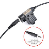 Walker U94 PTT 7.0 Plug Headset Adapters Eyes Ears & Hands  