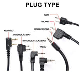 Walker U94 PTT 7.0 Plug Headset Adapters Eyes Ears & Hands  