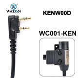 Walker U94 PTT 7.0 Plug Headset Adapters Eyes Ears & Hands  
