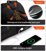 Waterproof 17/20 Inch Laptop Backpack Anti theft BackPacks  