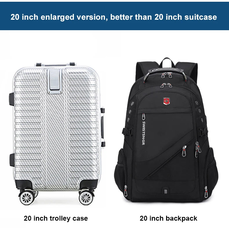 Waterproof 17/20 Inch Laptop Backpack Anti theft BackPacks  