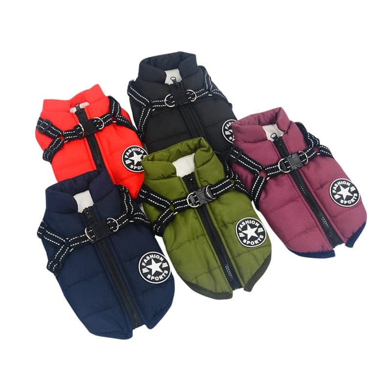 Waterproof Warm Dog Jacket Vest Dog Stuff  