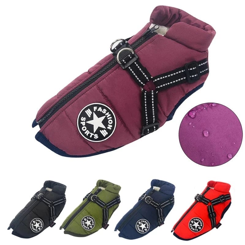 Waterproof Warm Dog Jacket Vest Dog Stuff  