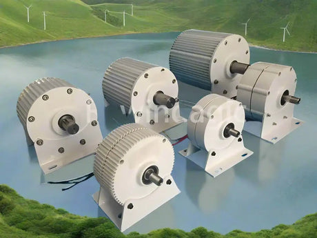 Wind Turbine Permanant Electro-Magnetic Dynamo  12V 24V 48V electrical supplys  