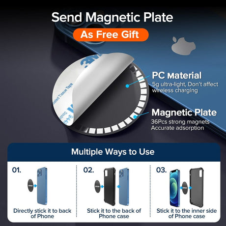 15W Magnetic Car Phone Holder Wireless Charger wifi & wireless  