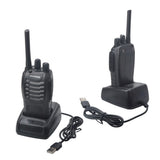 2 Peace set Walkie Talkie two way radio BF-88E Smart Technology  
