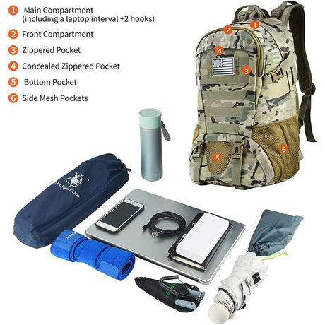 35ltr Backpack Adventure Tactical 9 designs BackPacks  