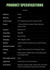 5ATM FC20 Ultra Smart Watch Carbon Watchs  