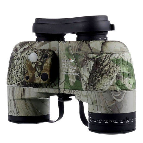Boshile 10x50 Marine Binoculars Compass & Rangefinder Binoculars  