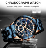 CURREN 8355 Luxury Sports Quartz Waterproof Watchs  