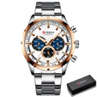 CURREN 8355 Luxury Sports Quartz Waterproof Watchs  