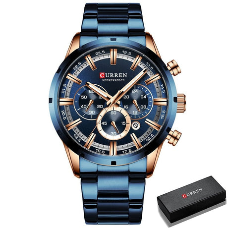 CURREN 8355 Luxury Sports Quartz Waterproof Watchs  