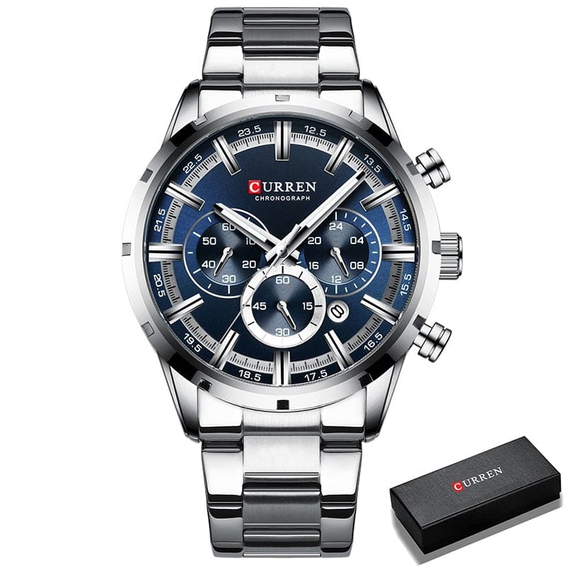 CURREN 8355 Luxury Sports Quartz Waterproof Watchs  