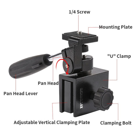 Camera Monocular Night Vision Window Mount Adapter Optics  