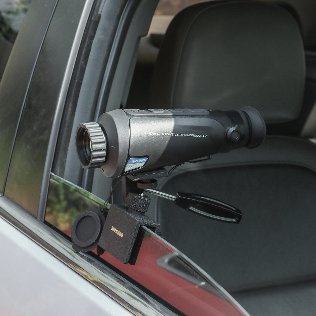Camera Monocular Night Vision Window Mount Adapter Optics  