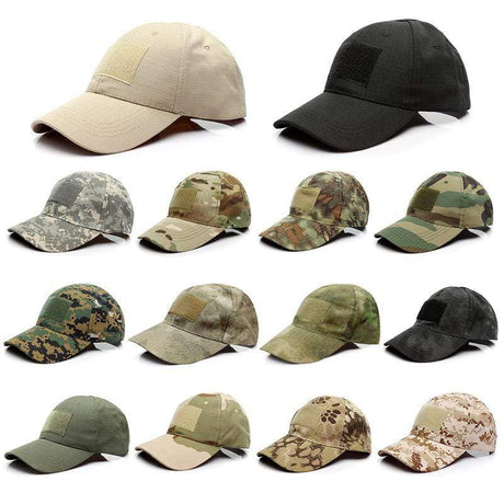 Camo Outdoor Adventure Cap 14 Designs tactical hats  