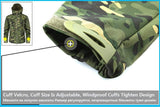 Camouflage Fleece Jacket Windbreaker Outdoor Clothing  