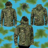 Camouflage Fleece Jacket Windbreaker Outdoor Clothing  