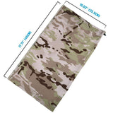 Camouflage Neck &  Face Sun Germ Shield Outdoor Clothing  