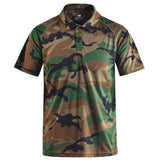 Camouflage Polo Shirt 'Fast Dry' tacticle clothing  